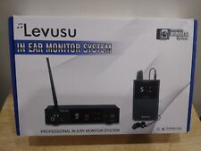 Monitor intra-auricular Levusu sem fio UHF I5 1 bodypack sistema estéreo profissional IEM comprar usado  Enviando para Brazil