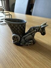 Shamrock donkey pottery for sale  PONTYPOOL
