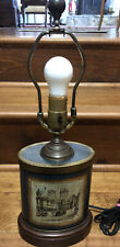 Vintage Wildwood Lamps Chá / Biscoito Lata Canister Lamp M-9425 Assinado comprar usado  Enviando para Brazil