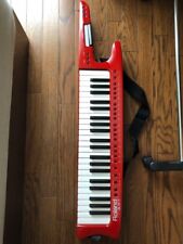 Used, Used! Roland Shoulder Music Keyboard Synthesizer AX-1 Red for sale  Shipping to South Africa