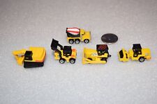 Juego 22 1987 Galoob Micro Machines 5 camiones amarillos de construcción mezclador de equipos   segunda mano  Embacar hacia Argentina