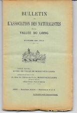 Bulletin naturalistes vallée d'occasion  Fontainebleau