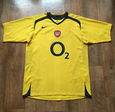 Usado, Camiseta de futebol masculina Nike Arsenal 2005 2006 fora de casa tamanho G comprar usado  Enviando para Brazil