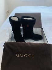 Gucci boots black for sale  CARDIFF