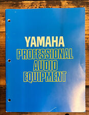 Yamaha Professional Audio NS-10M -40M P2250 NS40M 82pg catálogo de revendedor *Origem*, usado comprar usado  Enviando para Brazil