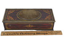 Used, antique advertising tin sewing pincushion box MacKenzie biscuit rare tole 19th  for sale  Shipping to South Africa