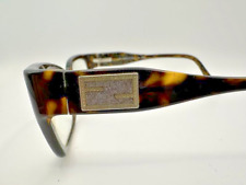 FENDI Eyeglasses Frames F851 214 51-15-130 Tortoise Jeweled with Case Italy, used for sale  Shipping to South Africa