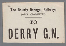 county donegal railway for sale  TAUNTON