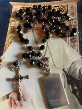 Raro rosario argento usato  Milano