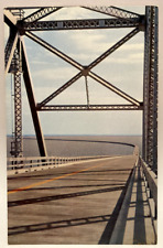 Cartão postal vintage Sunshine Skyway, Span & Downgrade, São Petersburgo Flórida FL comprar usado  Enviando para Brazil