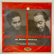 OS AFRO SAMBAS VINICIUS DE MORAES E BADEN POWELL LP comprar usado  Enviando para Brazil