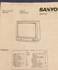 1992 sanyo crt for sale  CHELMSFORD