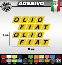 olio fiat adesivo usato  Lecce