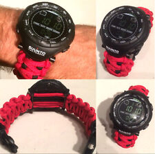 Custom 550 Paracord WATCH BAND for the SUUNTO VECTOR Model Survival Strap Kit, used for sale  Shipping to South Africa