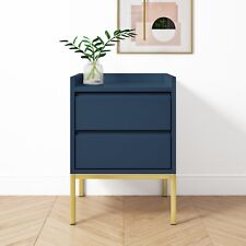 Bedside table navy for sale  Shipping to Ireland