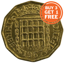Brass three pence for sale  BURNTWOOD