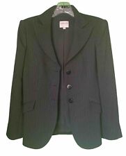 Jaqueta Blazer Estruturada Armani Collezioni Feminina Listras Pretas Tamanho 2 comprar usado  Enviando para Brazil