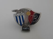 Spilla Pin LAZIO BASILEA COPPA ALPI Footbal Badge distintivo Calcio vintage ultr, usato usato  Torino