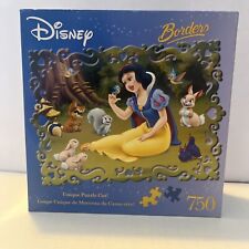 Mega quebra-cabeças Disney Borders Branca de Neve 'Woodland Friends' 750 peças 2006 exclusivo comprar usado  Enviando para Brazil