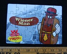 [QUEBRA-CABEÇA Vintage Wienerschnitzel Restaurante Cachorro-Quente - Mascote Wiener Man] comprar usado  Enviando para Brazil