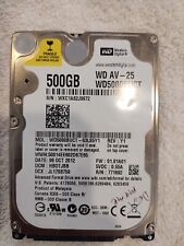 WESTERN DIGITAL 500GB 2.5" 5400RPM SATA HD LAPTOP PC WD5000BUCT (testado) comprar usado  Enviando para Brazil