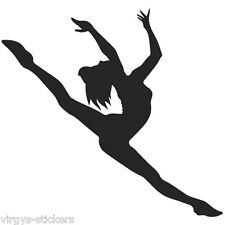 Sticker silhouette danseuse d'occasion  Ars-sur-Moselle