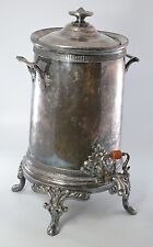 Antigo início dos anos 1800 prato de prata garra pé ornamentado Samovar, café, chá pote comprar usado  Enviando para Brazil
