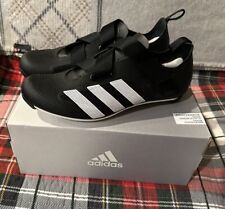 Used, Adidas Cycling Shoes Women 10 Black Indoor Spin Bike Three Bolt Cleat Compatible for sale  Shipping to South Africa
