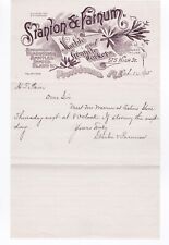 1895 stanton farnum for sale  Waldoboro