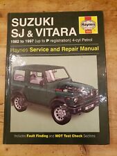 suzuki vitara workshop manual for sale  HUNGERFORD