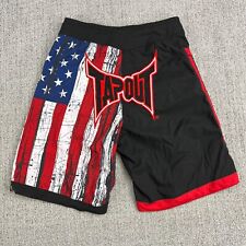 Shorts de tabuleiro Tapout MMA Ultimate Fighter masculino 28 bandeira dos EUA UFC natação costura interna 8,5" comprar usado  Enviando para Brazil