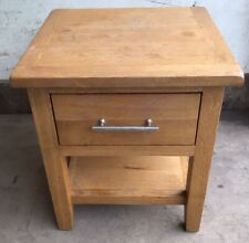 Solid wooden bedside for sale  RAYLEIGH