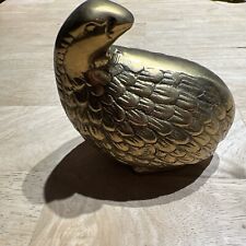 Vintage brass quail for sale  Sicklerville