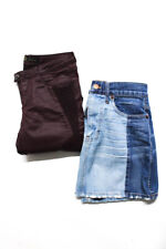 Saia jeans skinny Madewell Zara feminina azul tamanho 24 2 lote 2 comprar usado  Enviando para Brazil