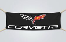Banner de garagem Corvette C6 bandeira carro corrida loja (1,5x5 pés) comprar usado  Enviando para Brazil