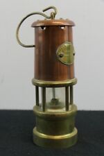 Brass/Copper Hockley Lamp & Limelight Co Safety Miners' Lamp, Paraffin Lantern for sale  Shipping to South Africa