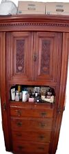 Edwardian triple wardrobe for sale  LONDON