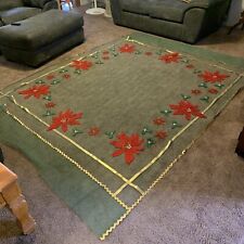 Vintage handmade tablecloth for sale  Midland