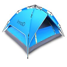 Barraca Pop up Dome Instantânea para Caminhadas de Camping com Mosca de Chuva à Prova d'Água 3-4 Pessoas comprar usado  Enviando para Brazil