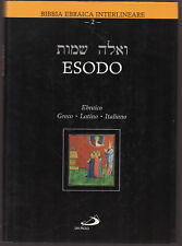 Esodo bibbia ebraica usato  Porto Mantovano