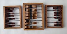Abacus Madeira URSS Vintage Ferramenta Matemática Conjunto de Contabilidade 3 peças comprar usado  Enviando para Brazil
