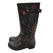 Joules black floral for sale  Shipping to Ireland