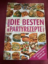 Etker besten partyrezepte gebraucht kaufen  Bad Salzdetfurth