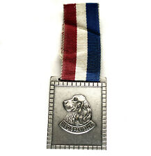 NETHERLANDS COCKER SPANIEL CLUB Medal 43.2x33.3mm 19.2g Silver Plated Bronze B19 til salg  Sendes til Denmark