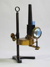 Antique brass microscope for sale  BRISTOL