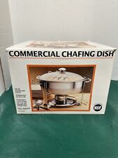 Seville Classics Commercial Chafing Dish 18/10 Stainless - 4 Qt. - 13" Diameter for sale  Shipping to South Africa