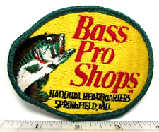 Vintage Bass Pro Shops Jacket Patch Hunting Fishing  Equipment Springfield MO, used for sale  Shipping to South Africa