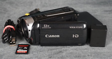 Canon VIXIA HF R400 Full HD 1080p 60fps MP4 Flash Camcorder Black 32x Tested F/S for sale  Shipping to South Africa