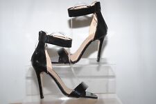 Fiore Ladies Black Patent High Heel Ankle Strap Shoes Uk Size 4 for sale  Shipping to South Africa