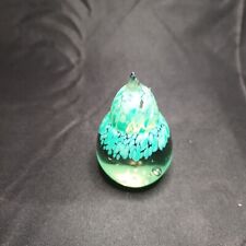 Green glass pear for sale  CARDIFF